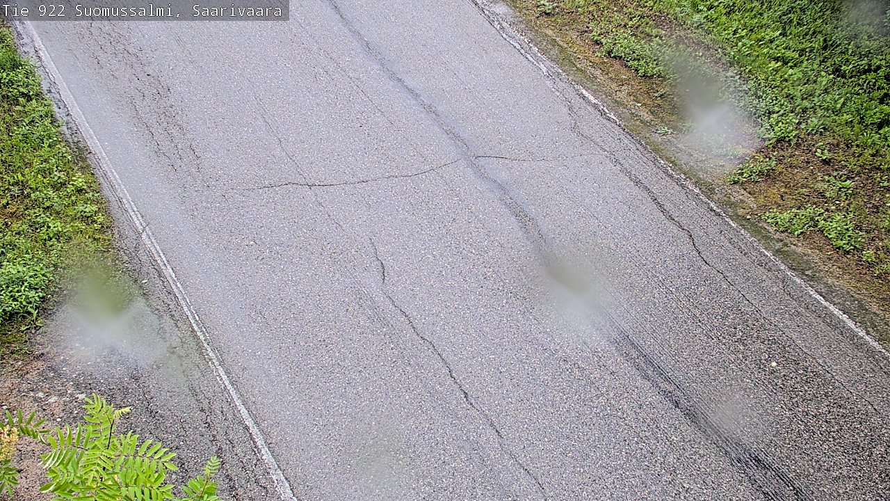 Weather Camera Image Väg 843 Suomussalmi, Saarivaara, Suomussalmi, Kainuu