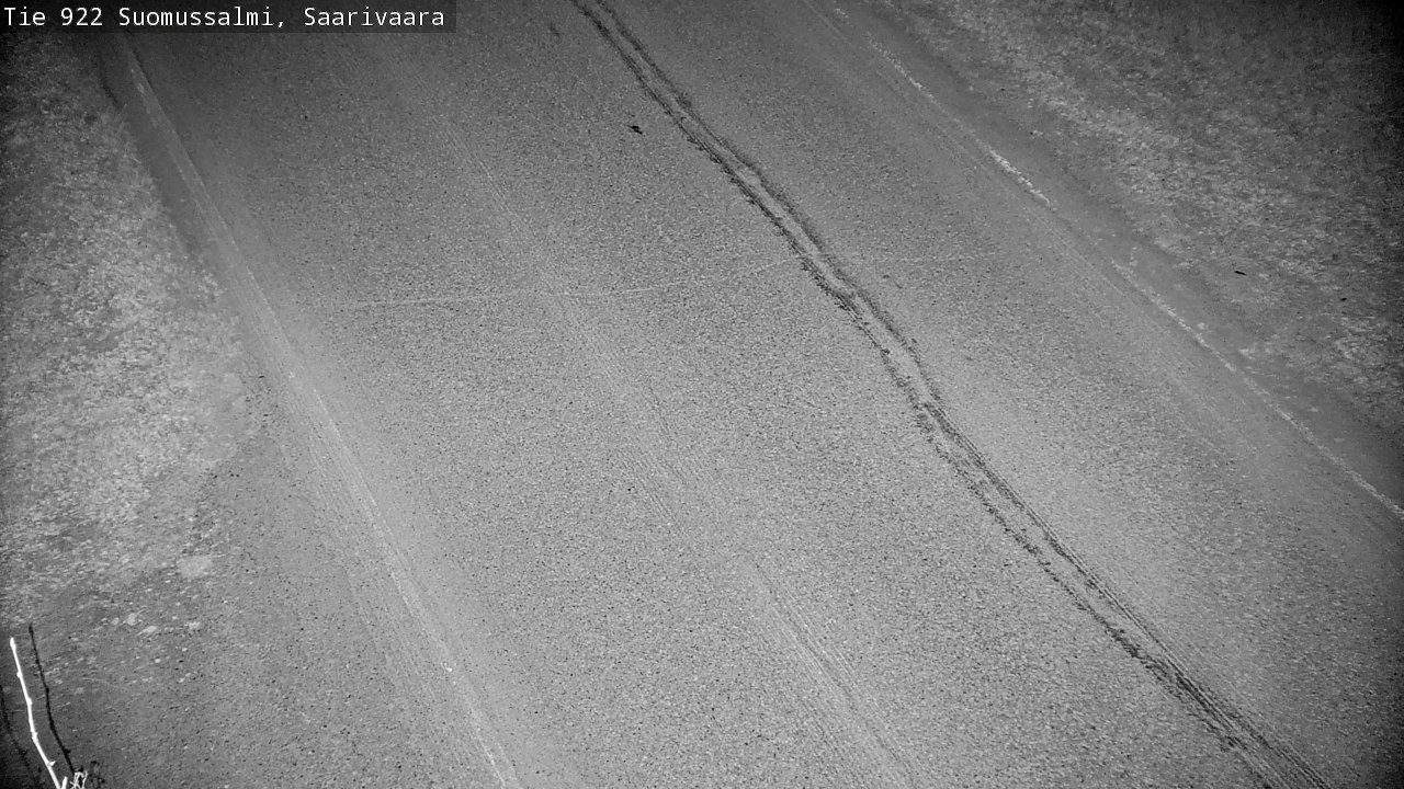 Weather Camera Image Road 950 843 Suomussalmi, Saarivaara, Suomussalmi, Kainuu