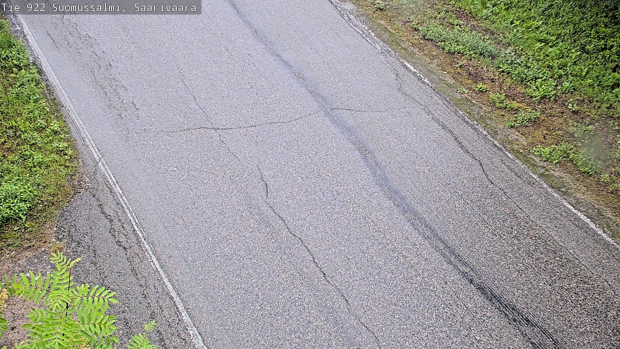Weather Camera Image Väg 843 Suomussalmi, Saarivaara, Suomussalmi, Kainuu
