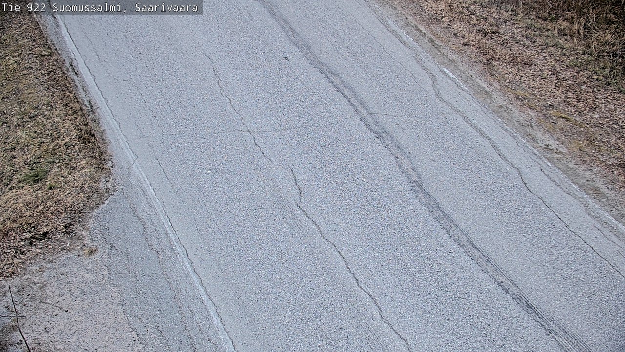 Weather Camera Image Road 950 843 Suomussalmi, Saarivaara, Suomussalmi, Kainuu
