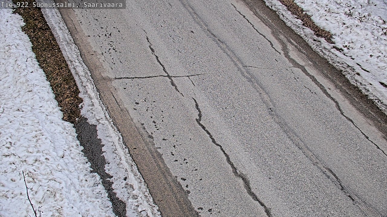 Weather Camera Image Road 950 843 Suomussalmi, Saarivaara, Suomussalmi, Kainuu