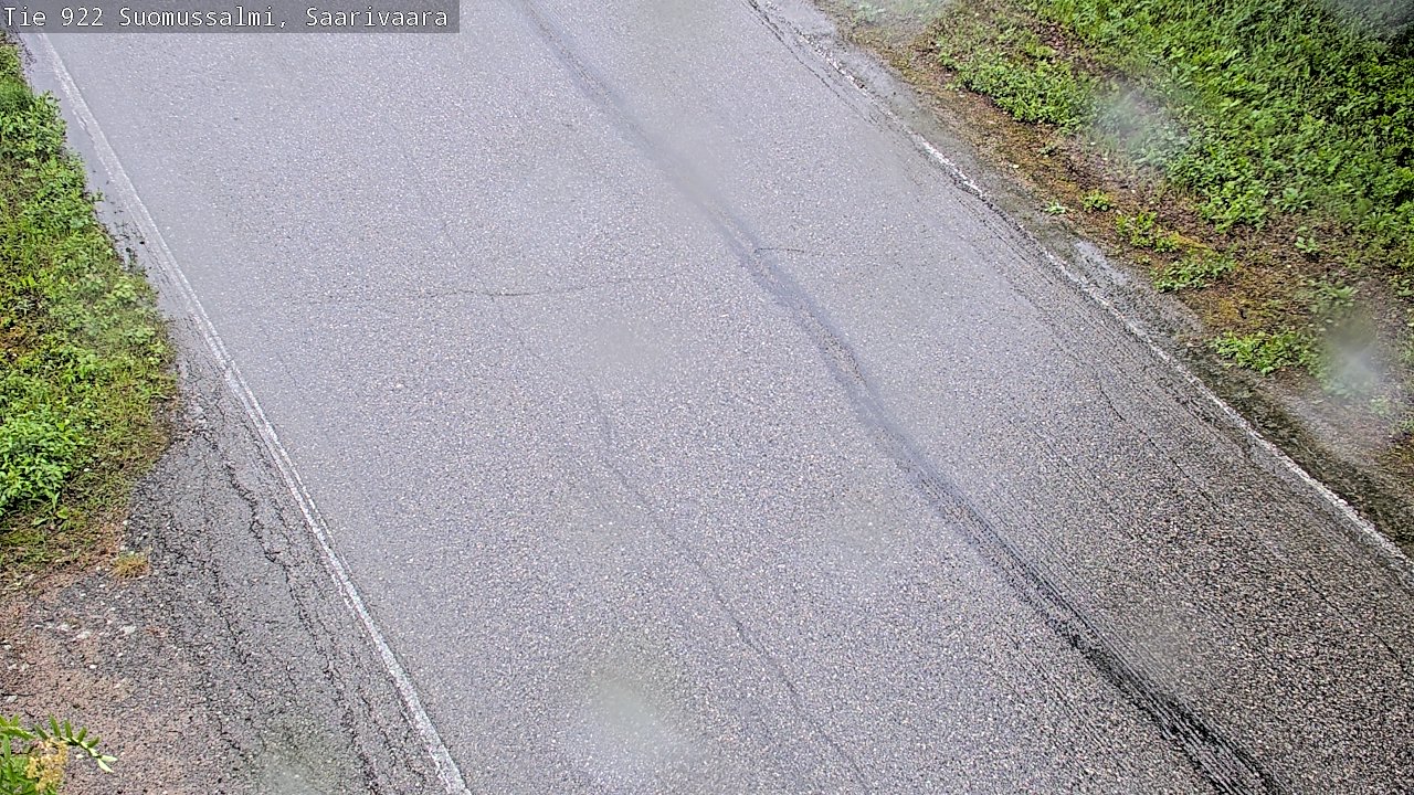 Weather Camera Image Road 950 843 Suomussalmi, Saarivaara, Suomussalmi, Kainuu