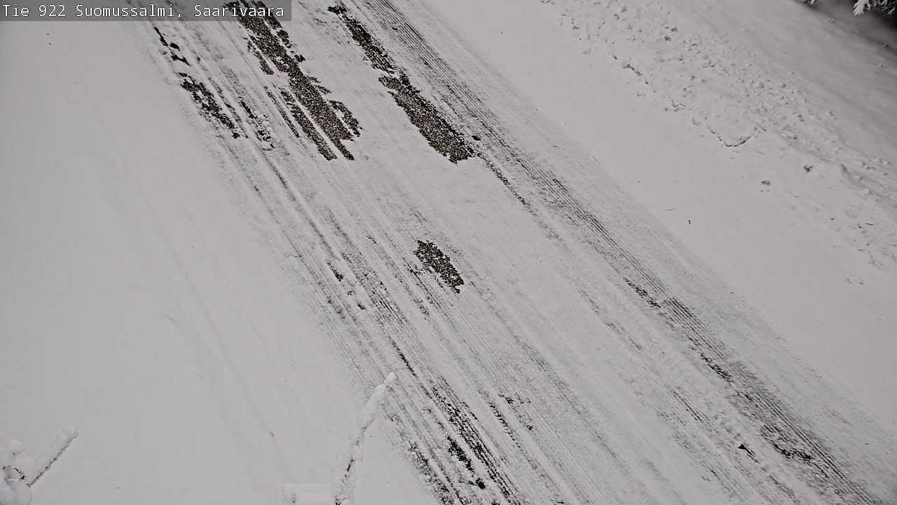 Weather Camera Image Road 950 843 Suomussalmi, Saarivaara, Suomussalmi, Kainuu