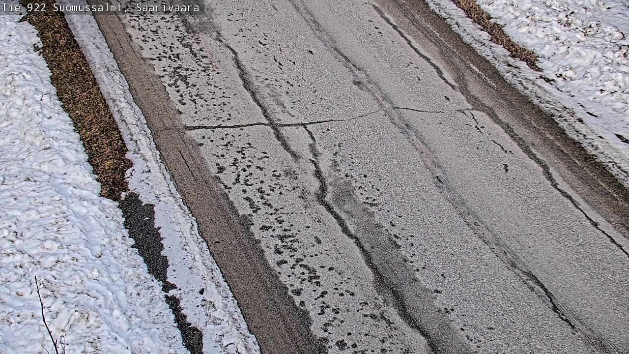 Weather Camera Image Road 950 843 Suomussalmi, Saarivaara, Suomussalmi, Kainuu