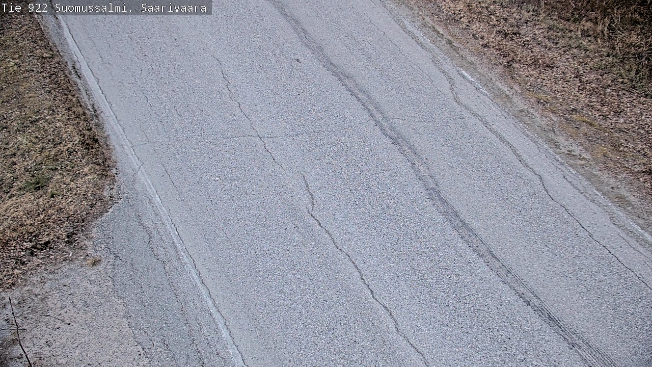 Weather Camera Image Road 950 843 Suomussalmi, Saarivaara, Suomussalmi, Kainuu
