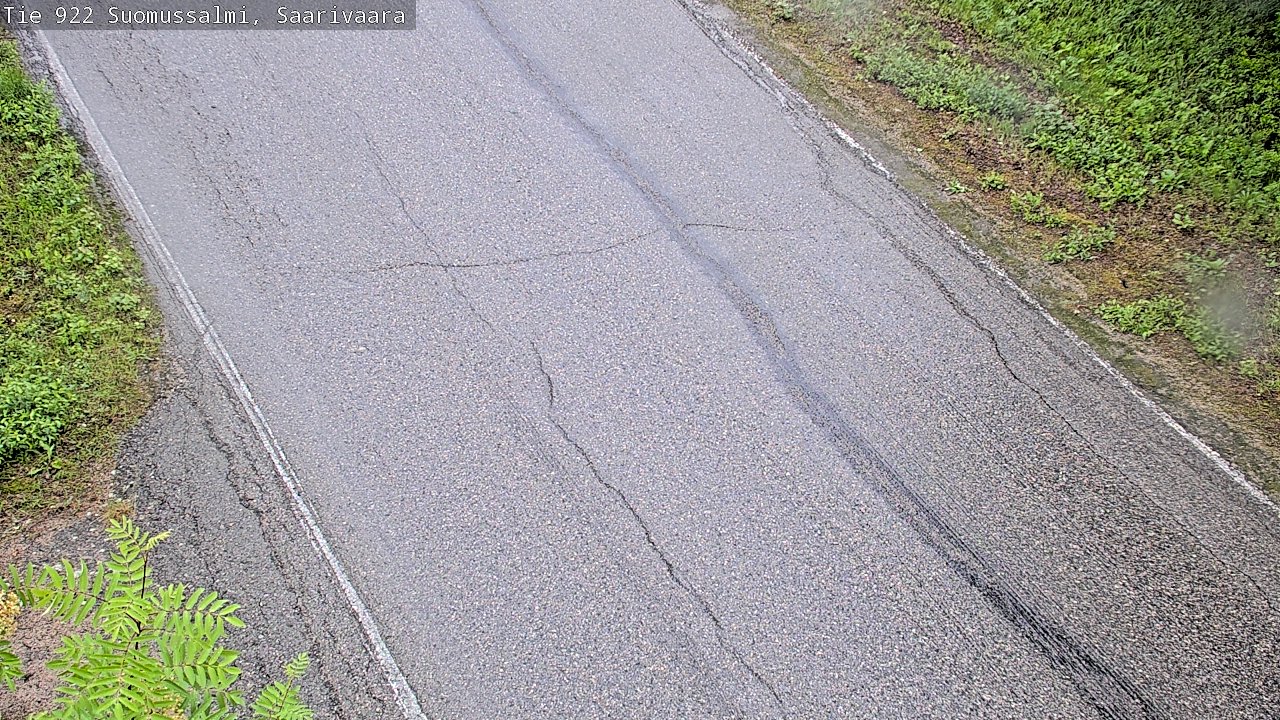 Weather Camera Image Väg 843 Suomussalmi, Saarivaara, Suomussalmi, Kainuu