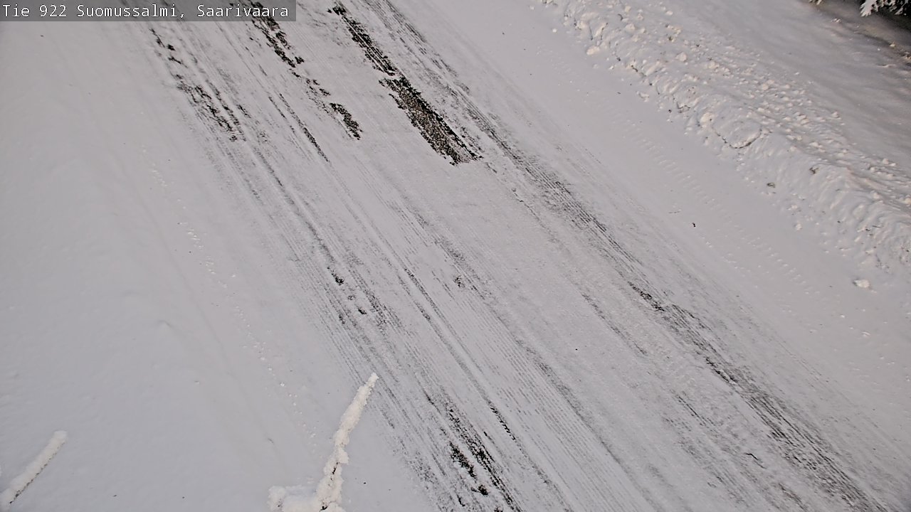 Kelikamerat Kuva Tie 843 Suomussalmi, Saarivaara, Suomussalmi, Kainuu