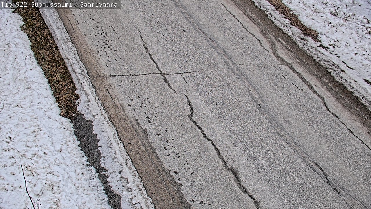 Weather Camera Image Road 950 843 Suomussalmi, Saarivaara, Suomussalmi, Kainuu