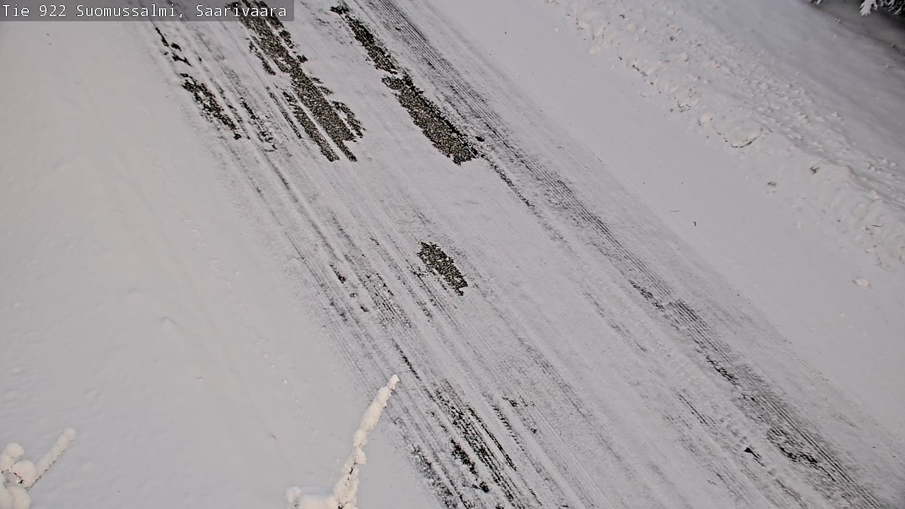 Weather Camera Image Road 950 843 Suomussalmi, Saarivaara, Suomussalmi, Kainuu