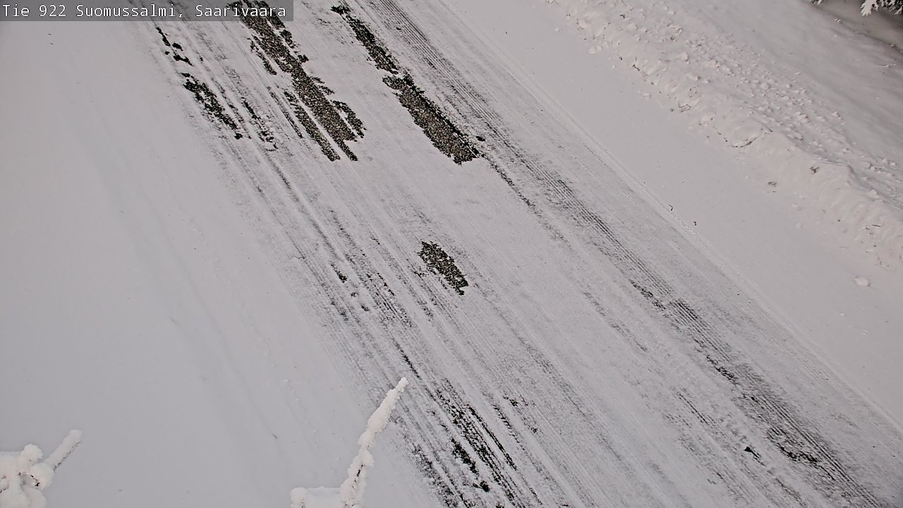 Weather Camera Image Road 950 843 Suomussalmi, Saarivaara, Suomussalmi, Kainuu