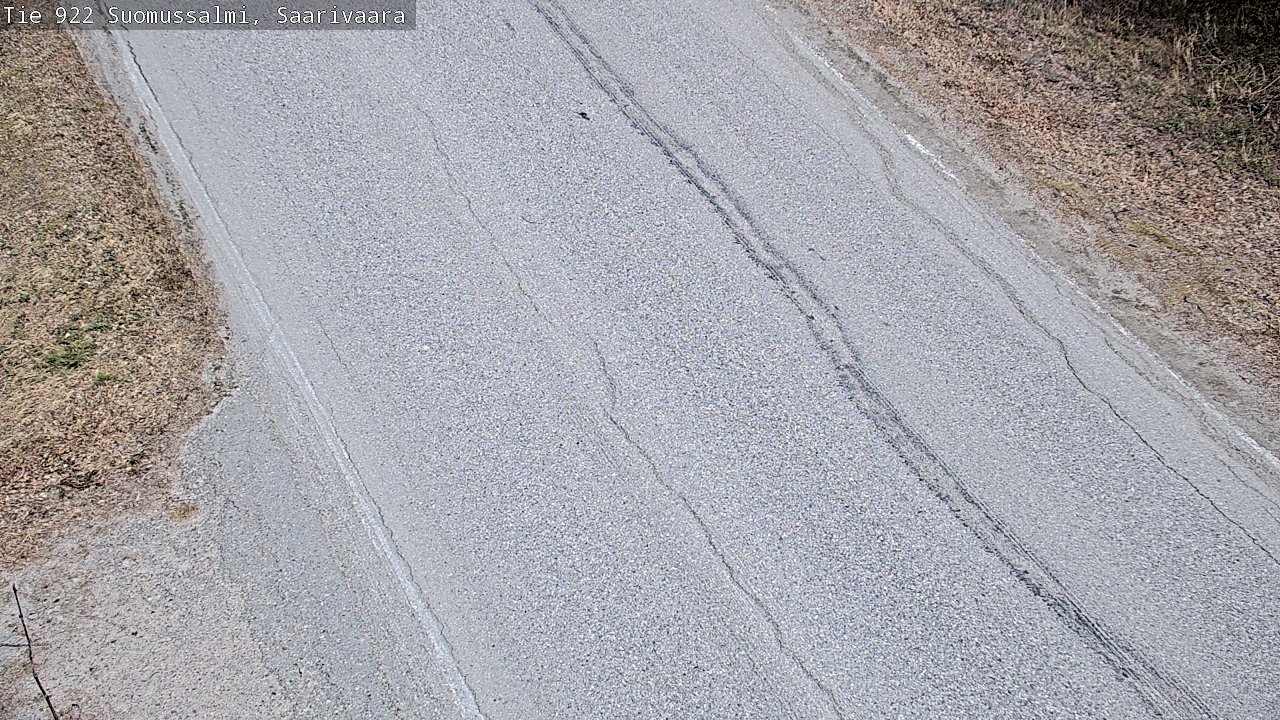 Weather Camera Image Road 950 843 Suomussalmi, Saarivaara, Suomussalmi, Kainuu