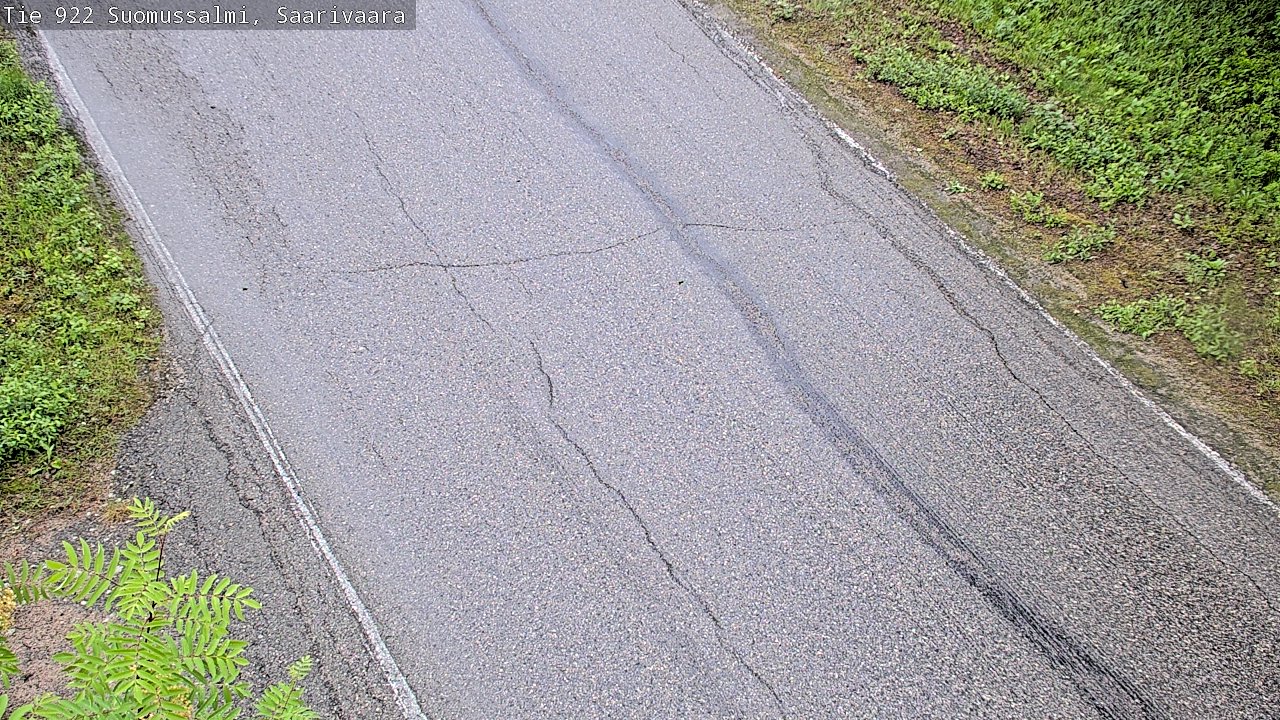 Weather Camera Image Väg 843 Suomussalmi, Saarivaara, Suomussalmi, Kainuu
