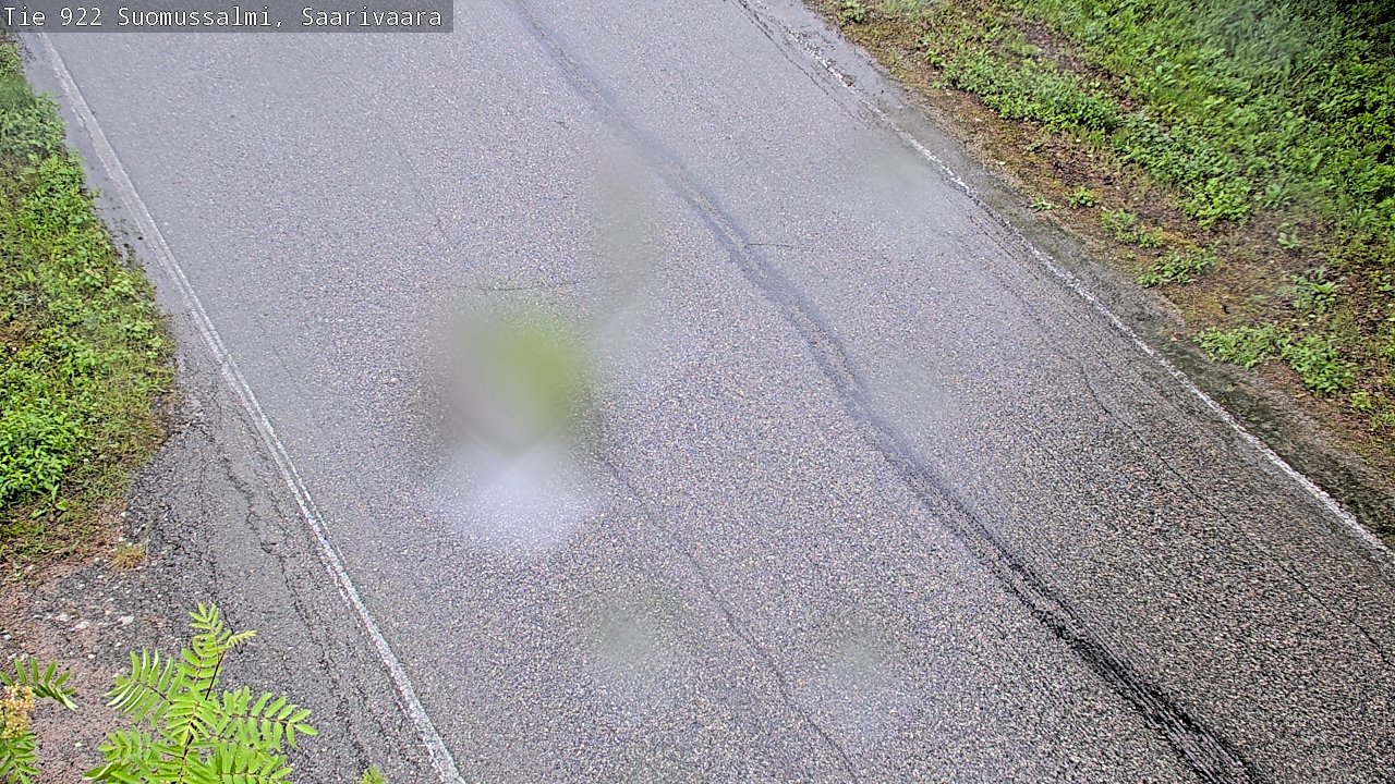 Weather Camera Image Väg 843 Suomussalmi, Saarivaara, Suomussalmi, Kainuu