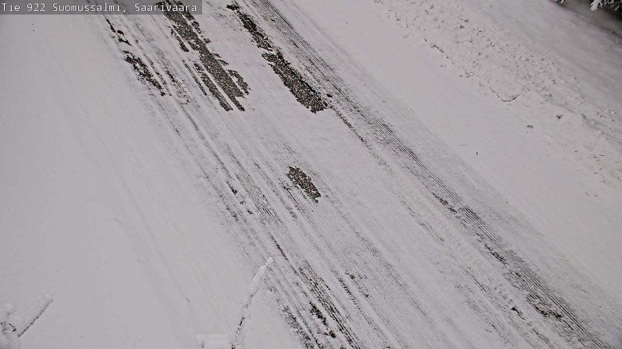 Weather Camera Image Road 950 843 Suomussalmi, Saarivaara, Suomussalmi, Kainuu