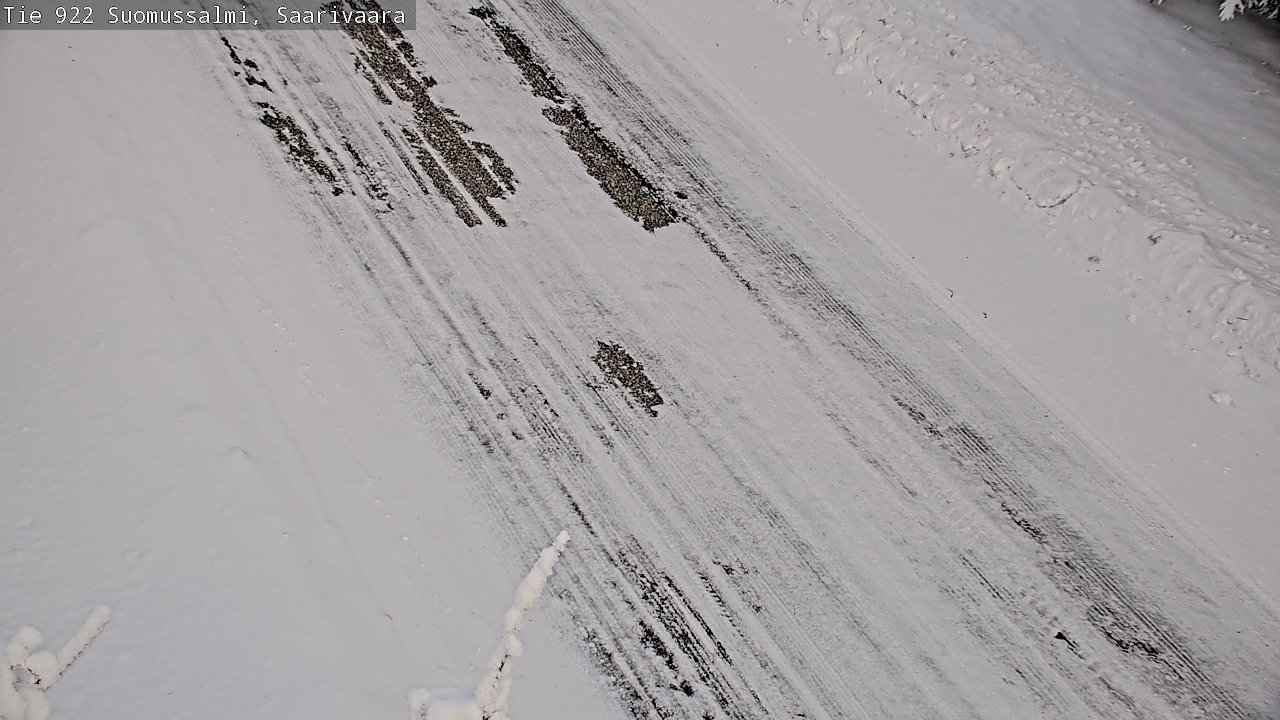 Weather Camera Image Road 950 843 Suomussalmi, Saarivaara, Suomussalmi, Kainuu