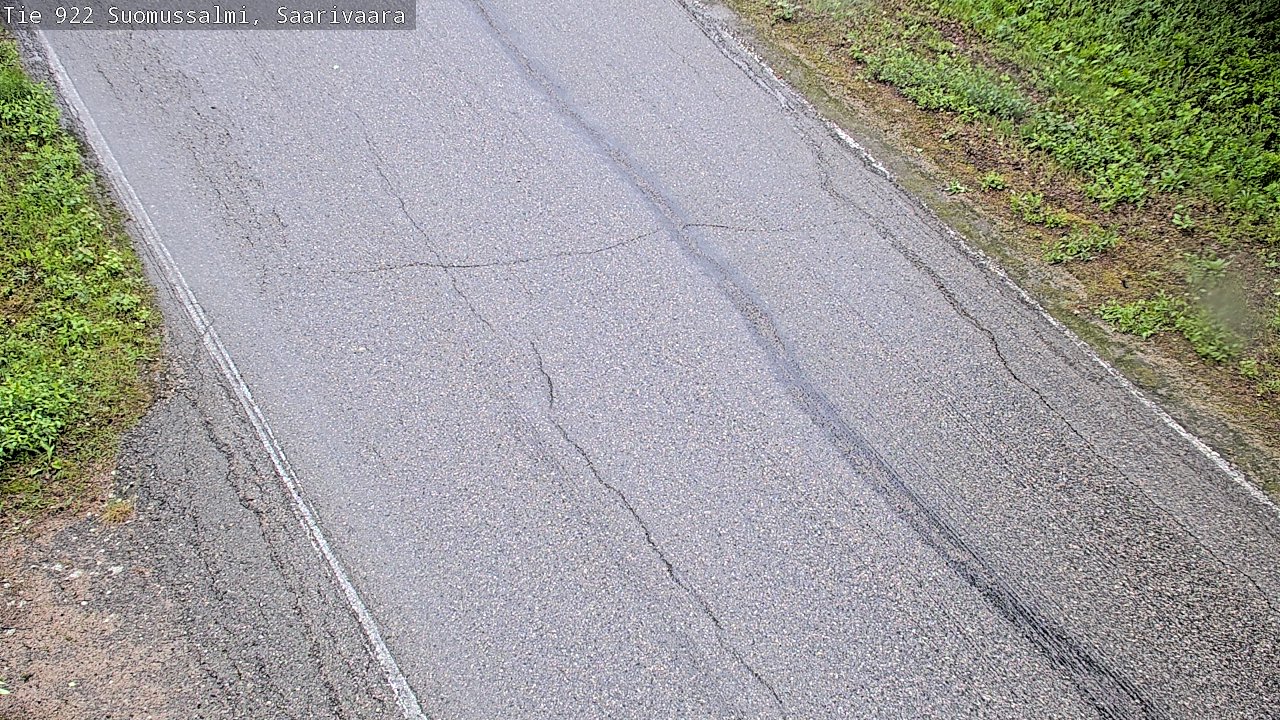 Weather Camera Image Väg 843 Suomussalmi, Saarivaara, Suomussalmi, Kainuu
