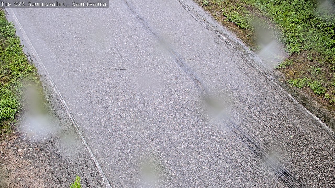 Weather Camera Image Väg 843 Suomussalmi, Saarivaara, Suomussalmi, Kainuu