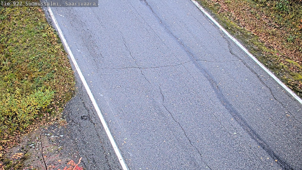 Weather Camera Image Väg 843 Suomussalmi, Saarivaara, Suomussalmi, Kainuu