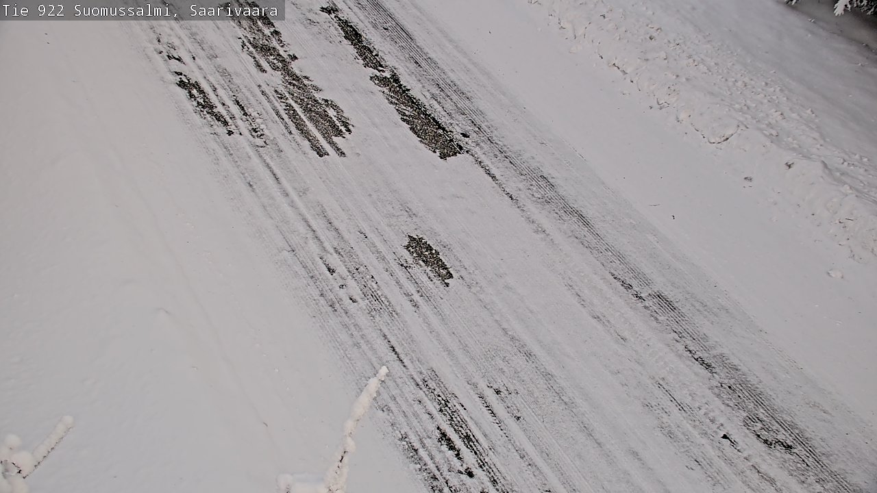 Weather Camera Image Road 950 843 Suomussalmi, Saarivaara, Suomussalmi, Kainuu