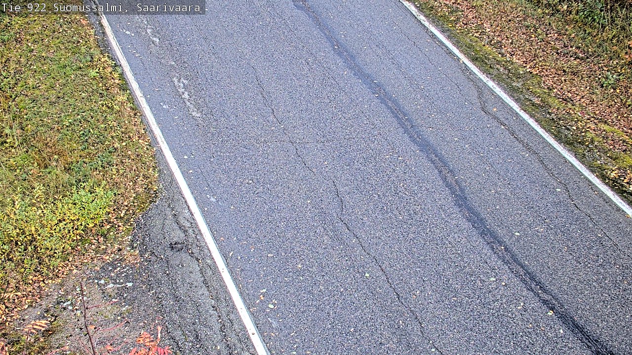 Weather Camera Image Väg 843 Suomussalmi, Saarivaara, Suomussalmi, Kainuu