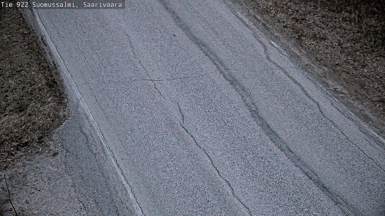 Weather Camera Image Road 950 843 Suomussalmi, Saarivaara, Suomussalmi, Kainuu