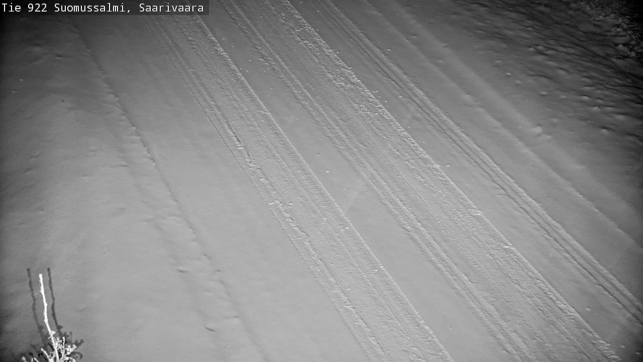 Weather Camera Image Väg 843 Suomussalmi, Saarivaara, Suomussalmi, Kainuu