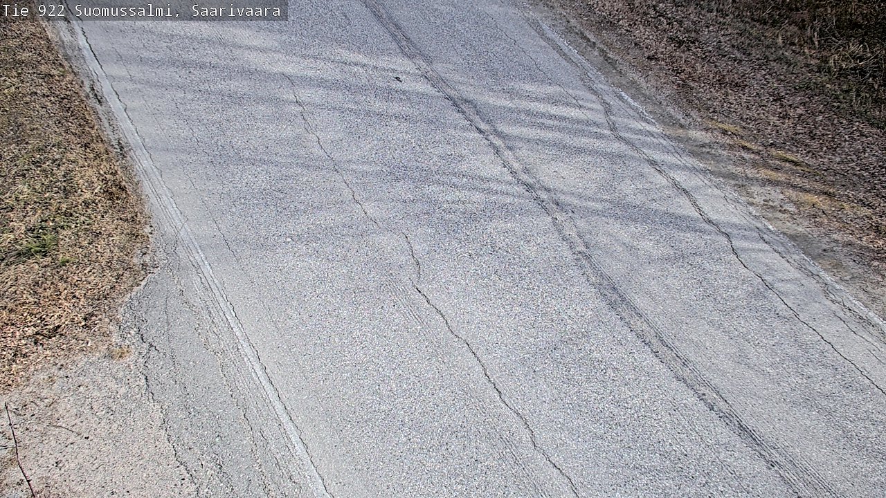 Weather Camera Image Road 950 843 Suomussalmi, Saarivaara, Suomussalmi, Kainuu