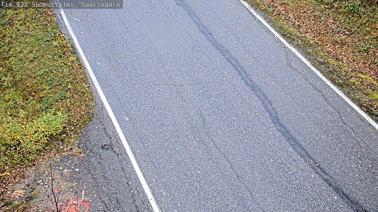 Weather Camera Image Väg 843 Suomussalmi, Saarivaara, Suomussalmi, Kainuu