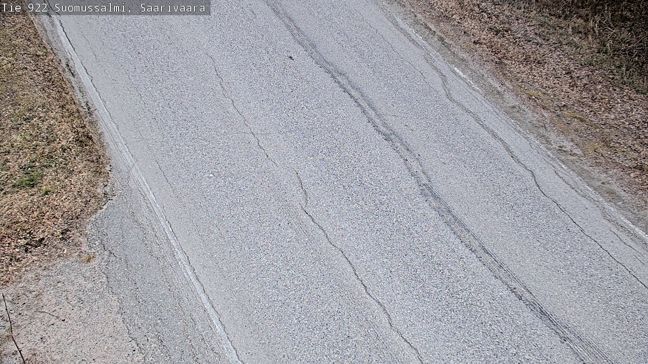 Weather Camera Image Road 950 843 Suomussalmi, Saarivaara, Suomussalmi, Kainuu