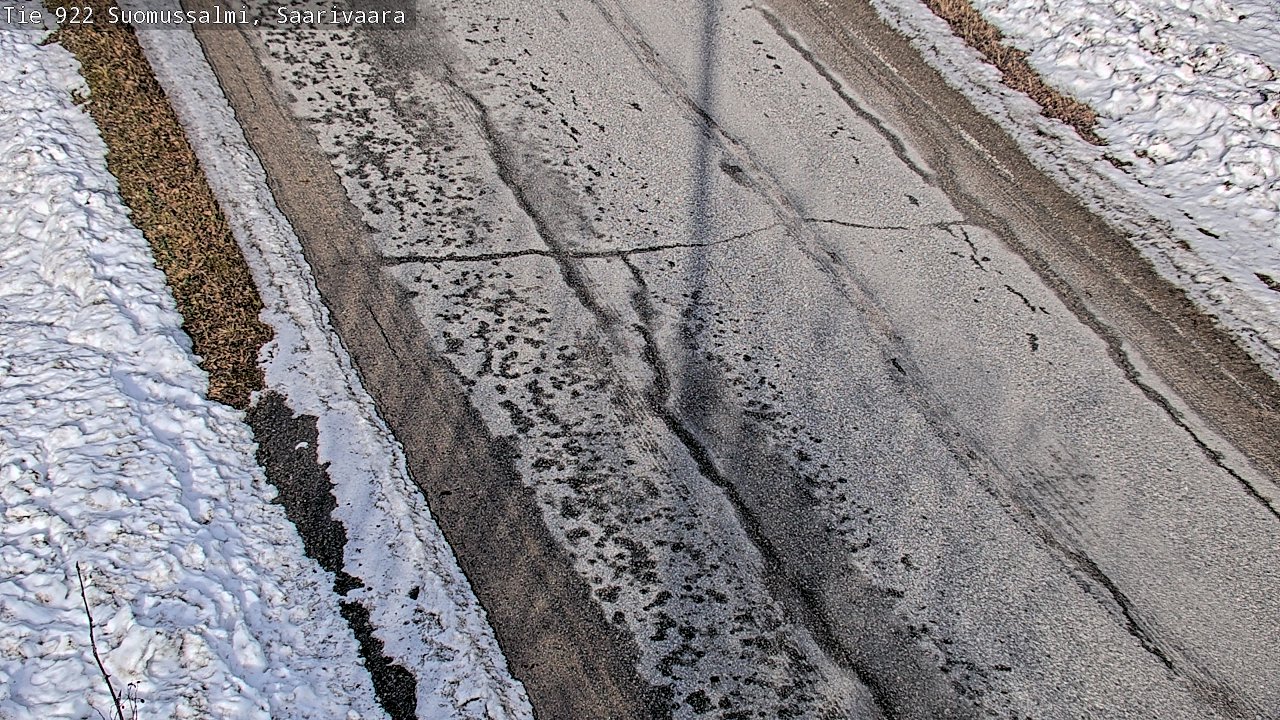 Weather Camera Image Road 950 843 Suomussalmi, Saarivaara, Suomussalmi, Kainuu