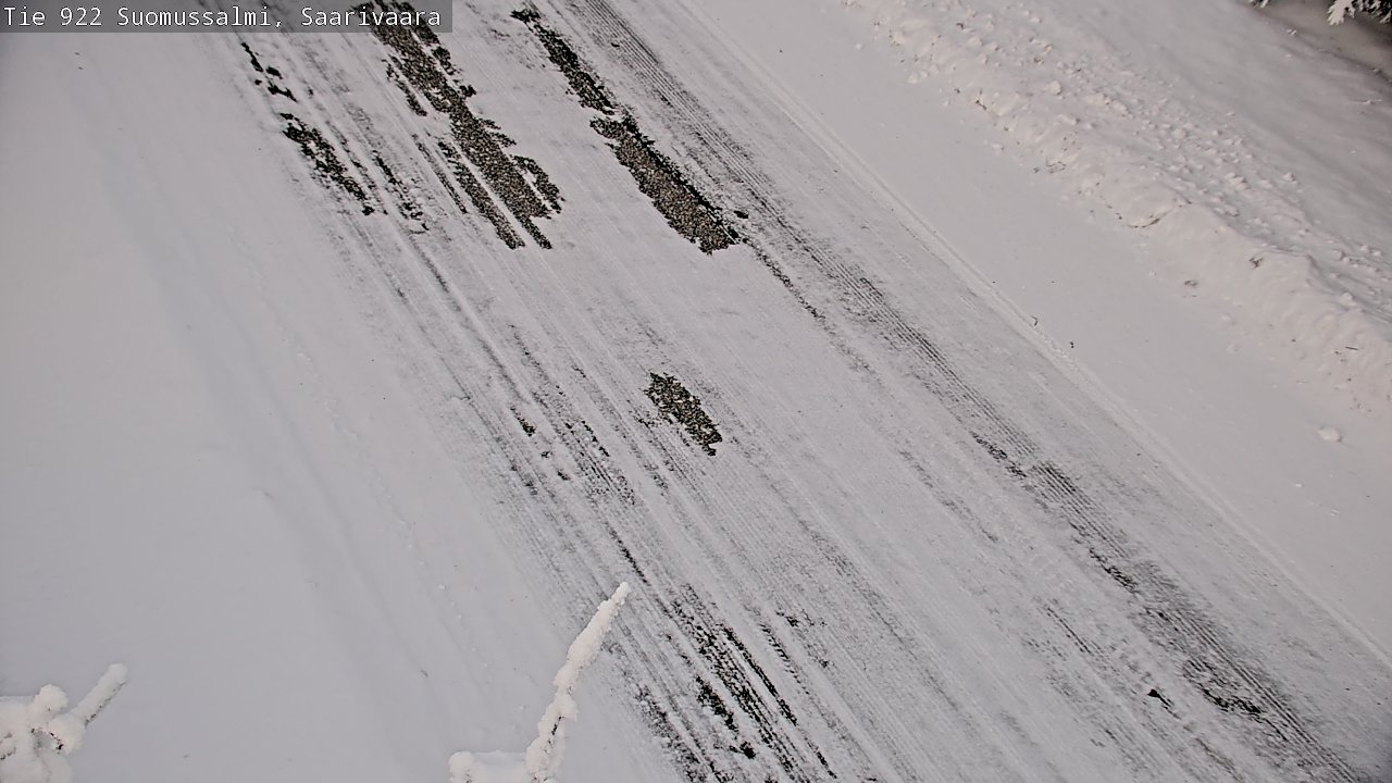 Weather Camera Image Road 950 843 Suomussalmi, Saarivaara, Suomussalmi, Kainuu