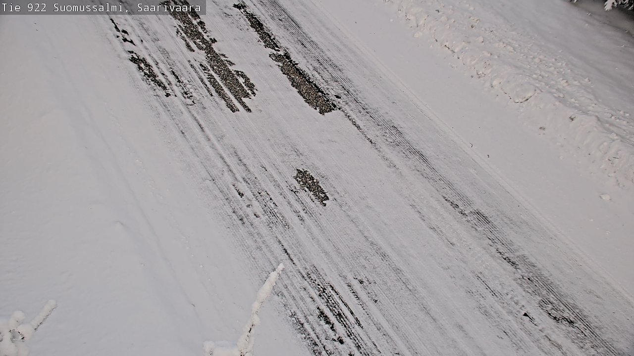 Weather Camera Image Road 950 843 Suomussalmi, Saarivaara, Suomussalmi, Kainuu