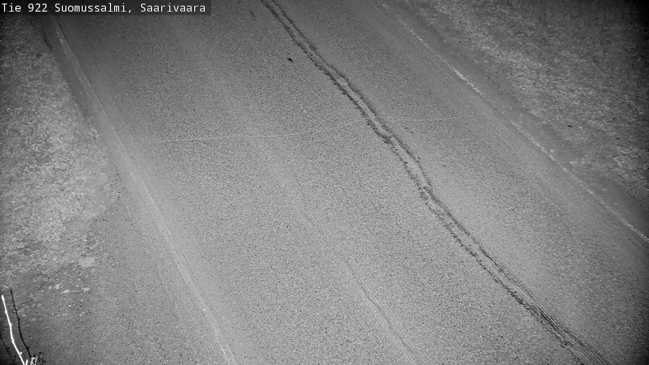 Weather Camera Image Road 950 843 Suomussalmi, Saarivaara, Suomussalmi, Kainuu