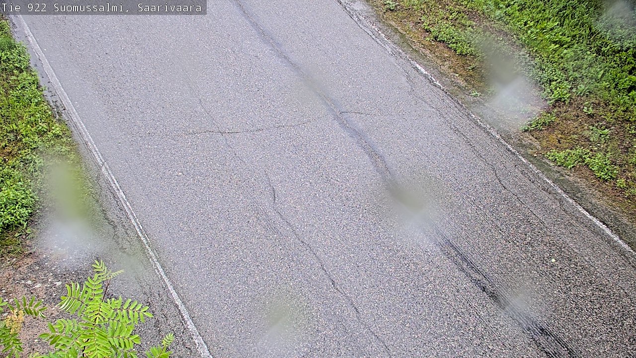 Weather Camera Image Väg 843 Suomussalmi, Saarivaara, Suomussalmi, Kainuu