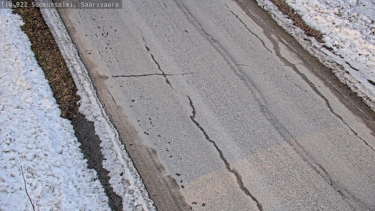 Weather Camera Image Road 950 843 Suomussalmi, Saarivaara, Suomussalmi, Kainuu
