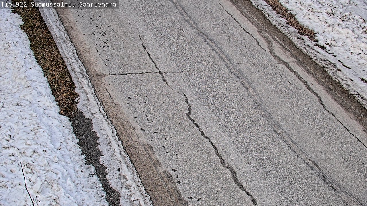 Weather Camera Image Road 950 843 Suomussalmi, Saarivaara, Suomussalmi, Kainuu