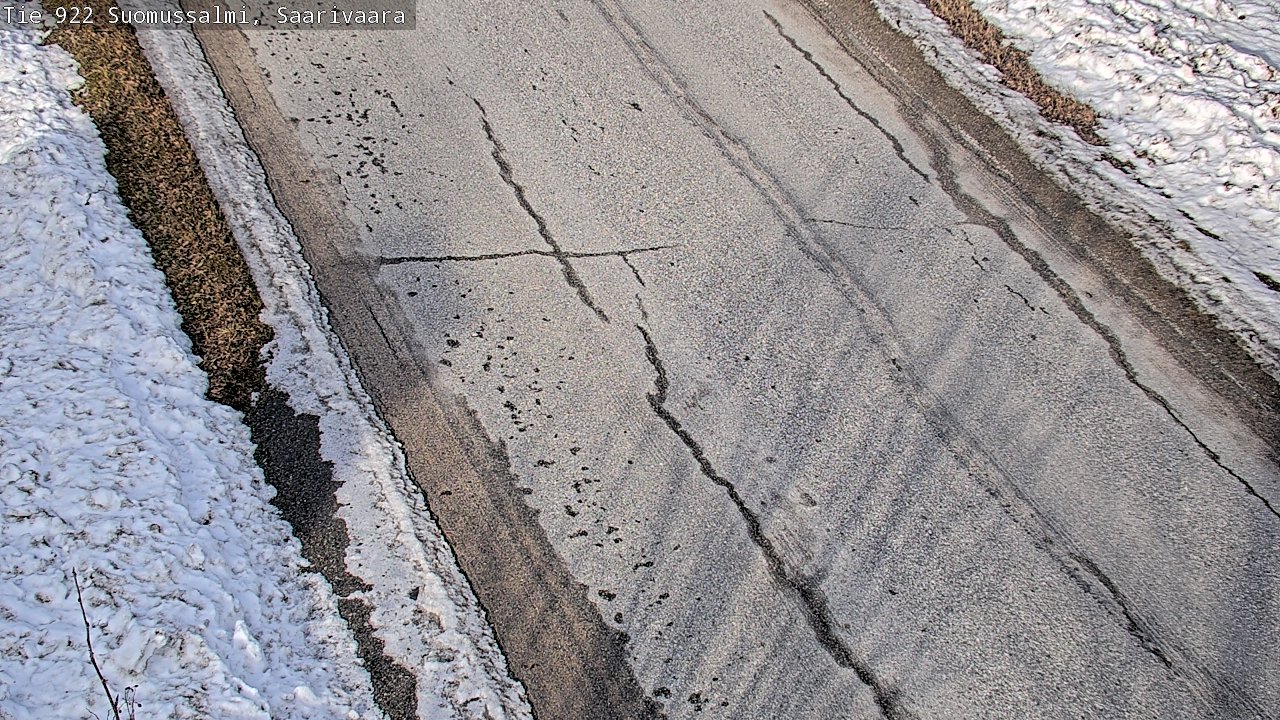 Weather Camera Image Road 950 843 Suomussalmi, Saarivaara, Suomussalmi, Kainuu
