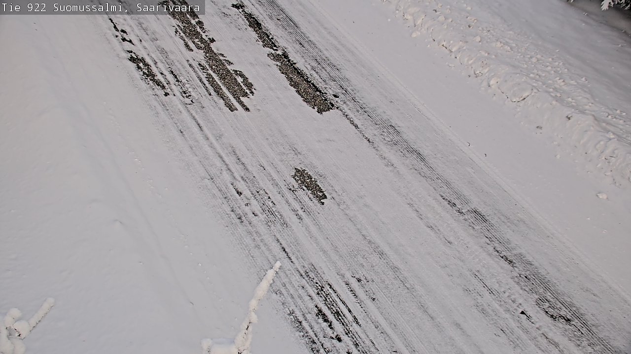 Weather Camera Image Road 950 843 Suomussalmi, Saarivaara, Suomussalmi, Kainuu
