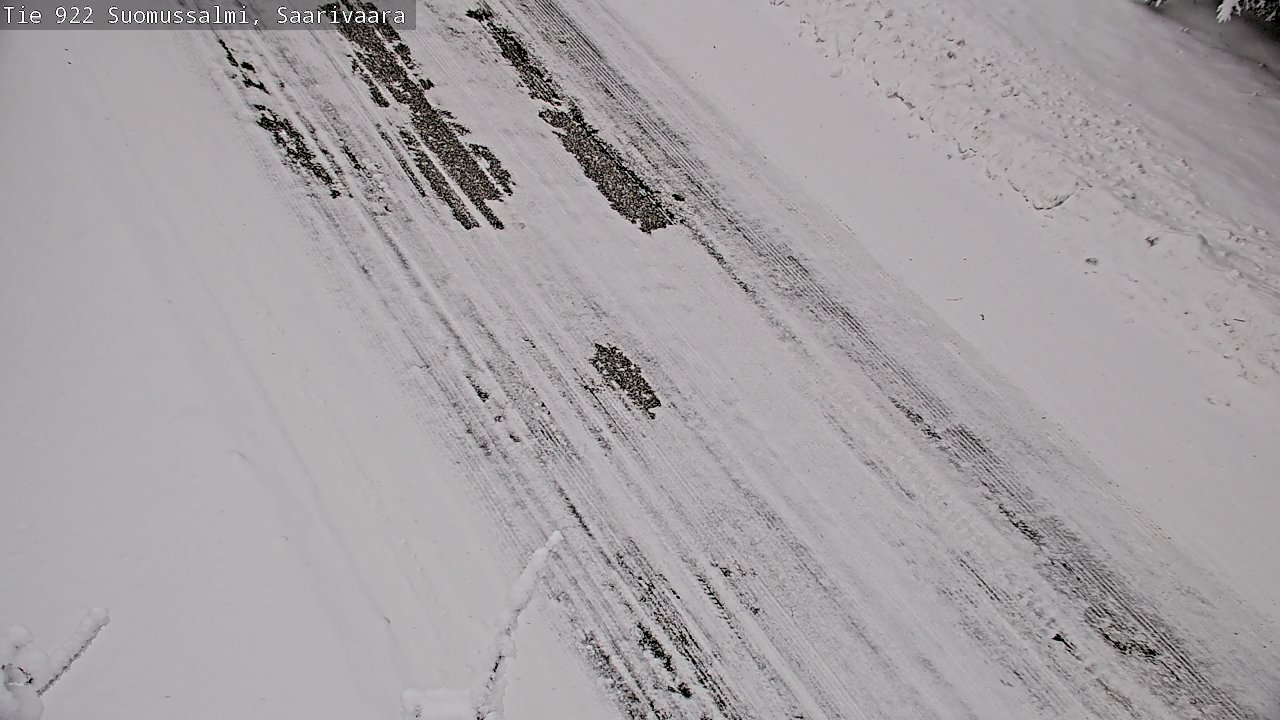 Weather Camera Image Road 950 843 Suomussalmi, Saarivaara, Suomussalmi, Kainuu