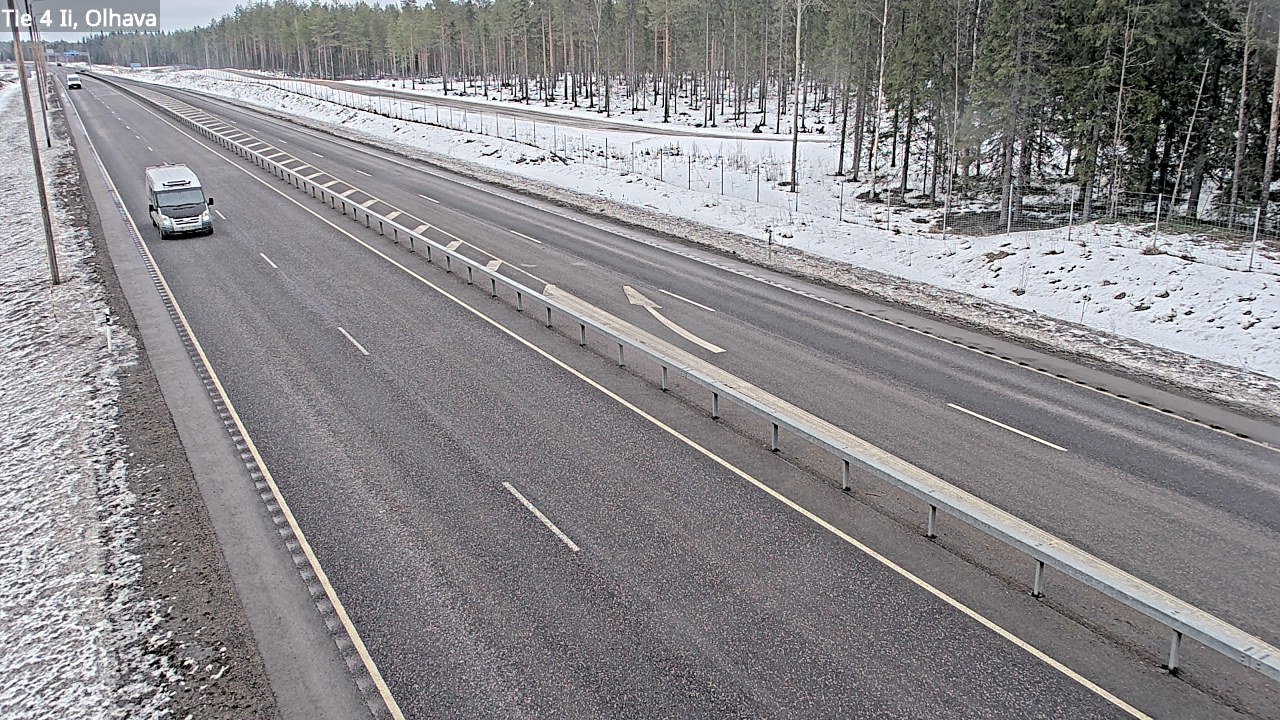 Weather Camera Image Väg 4, Ii, Olhava, Ii, Pohjois-Pohjanmaa