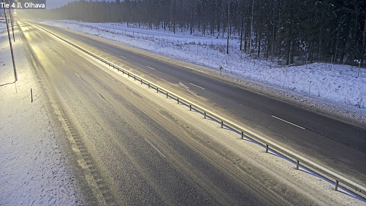 Weather Camera Image Väg 4, Ii, Olhava, Ii, Pohjois-Pohjanmaa