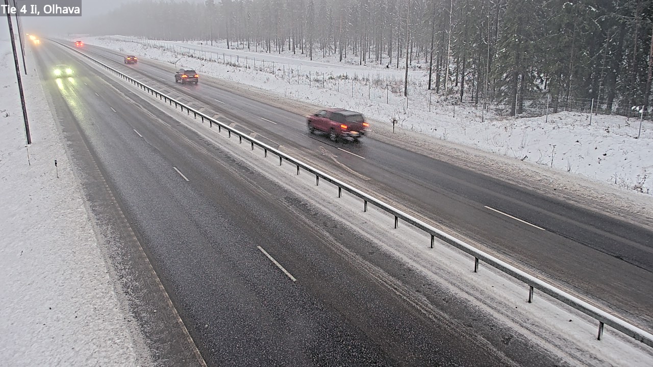 Weather Camera Image Väg 4, Ii, Olhava, Ii, Pohjois-Pohjanmaa