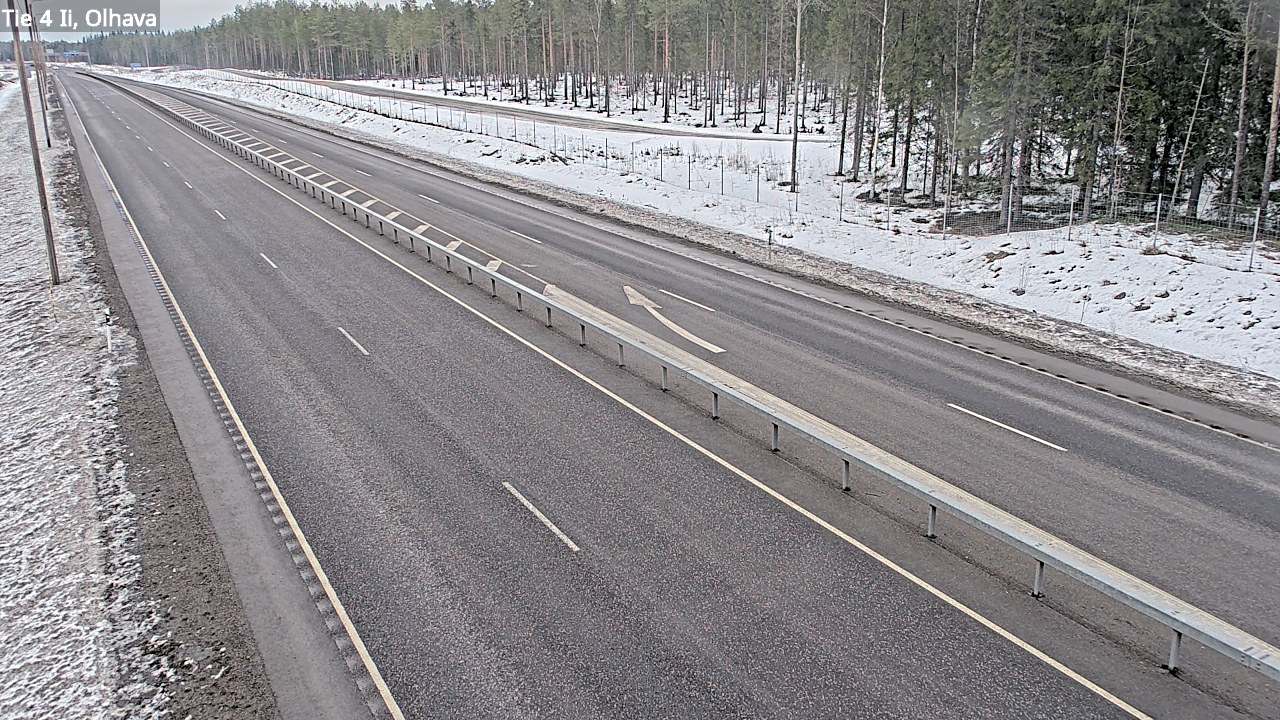 Weather Camera Image Väg 4, Ii, Olhava, Ii, Pohjois-Pohjanmaa