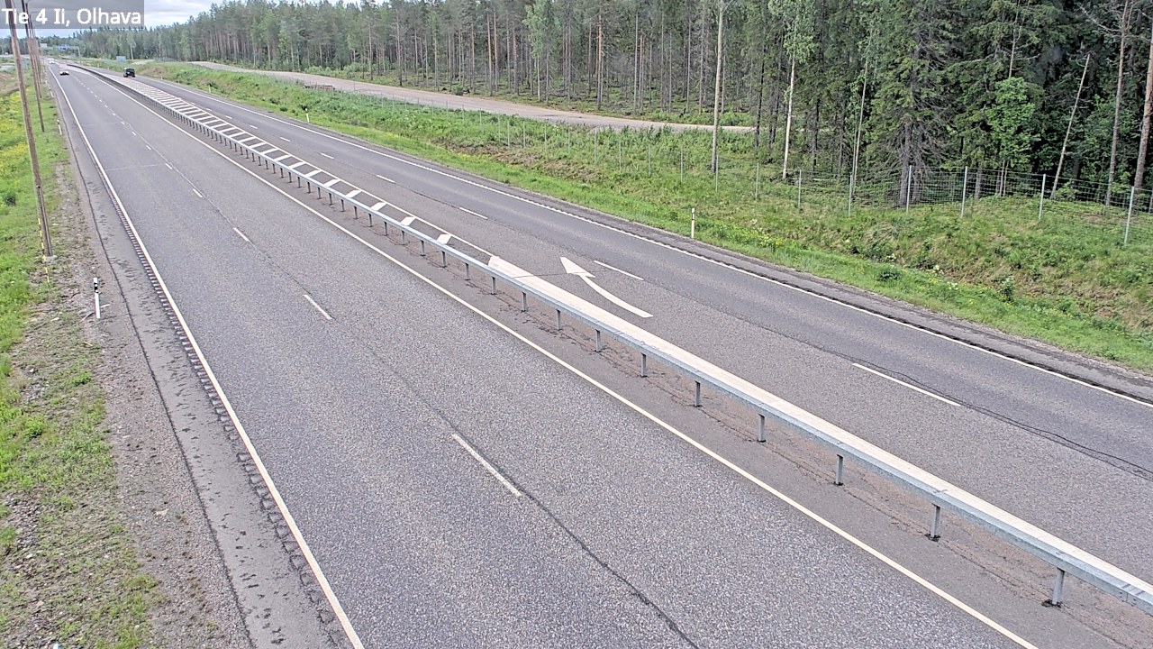 Weather Camera Image Väg 4, Ii, Olhava, Ii, Pohjois-Pohjanmaa