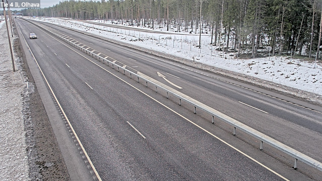 Weather Camera Image Väg 4, Ii, Olhava, Ii, Pohjois-Pohjanmaa