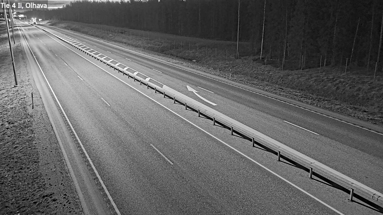 Weather Camera Image Väg 4, Ii, Olhava, Ii, Pohjois-Pohjanmaa
