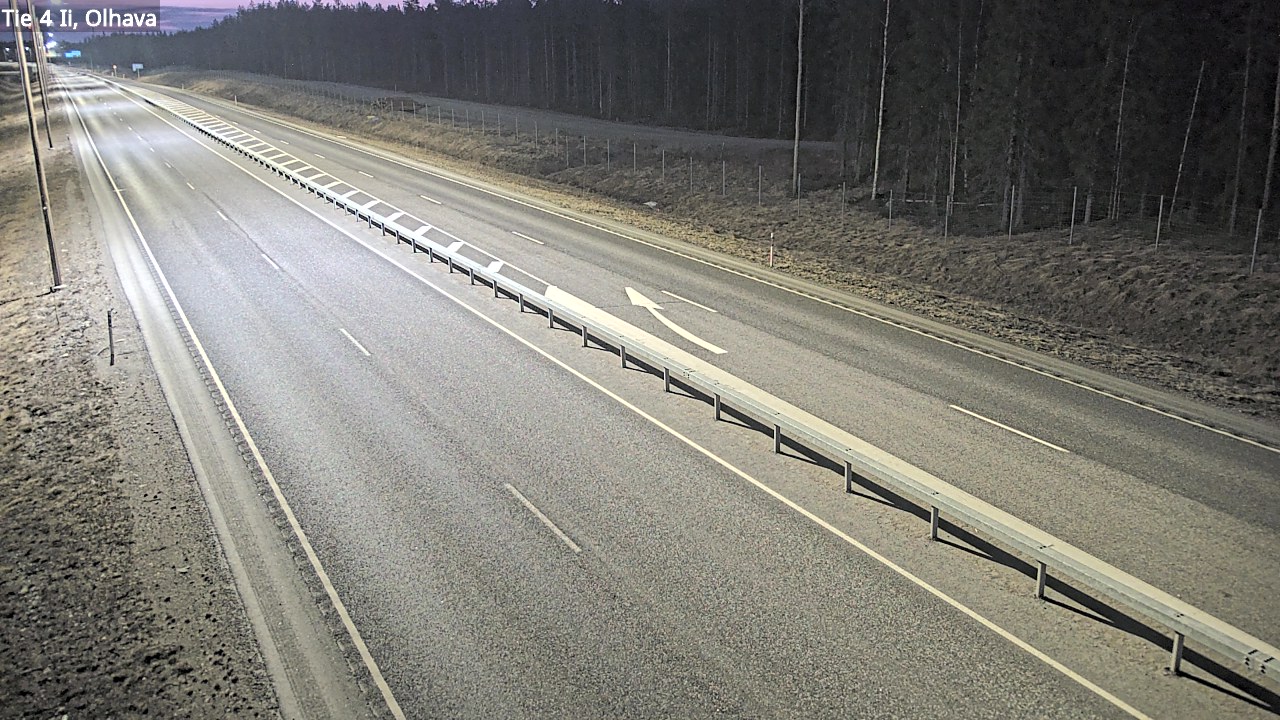 Weather Camera Image Väg 4, Ii, Olhava, Ii, Pohjois-Pohjanmaa
