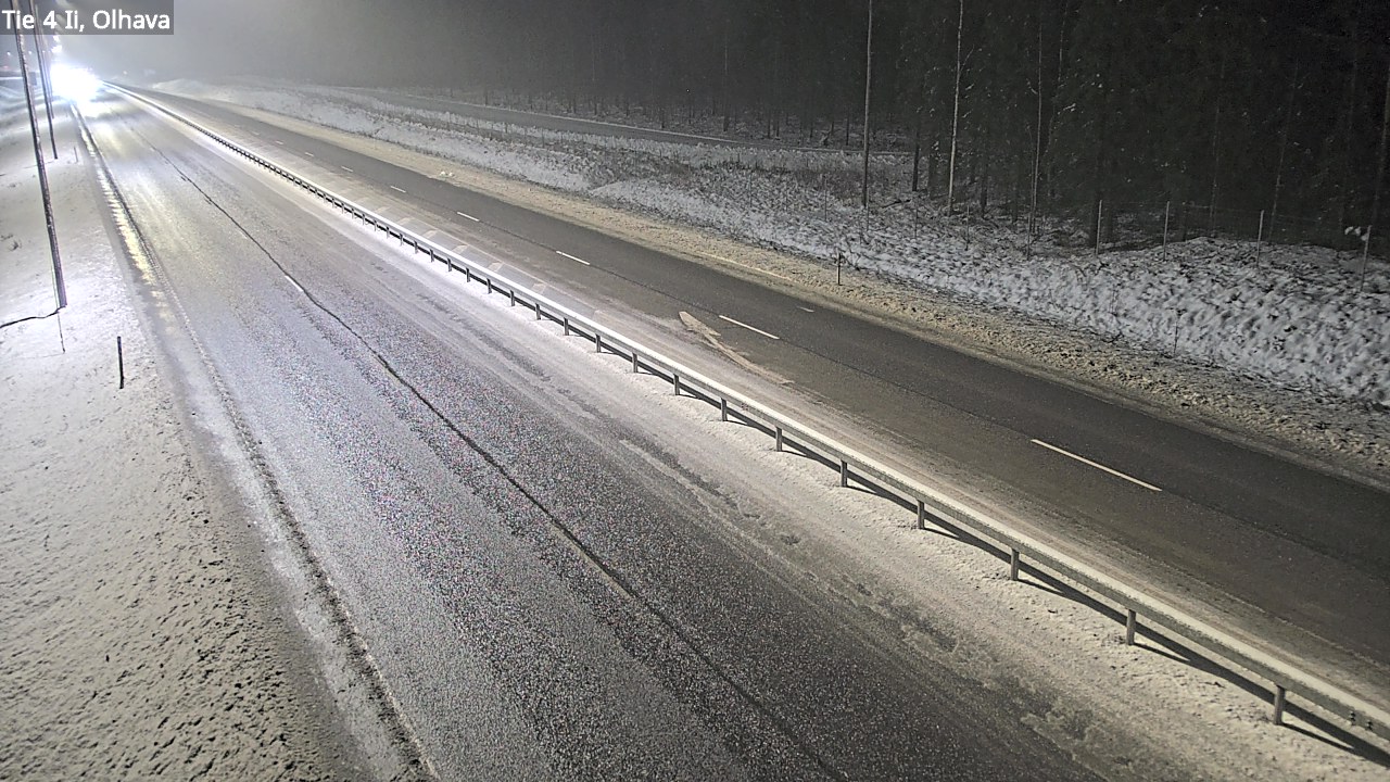 Weather Camera Image Väg 4, Ii, Olhava, Ii, Pohjois-Pohjanmaa