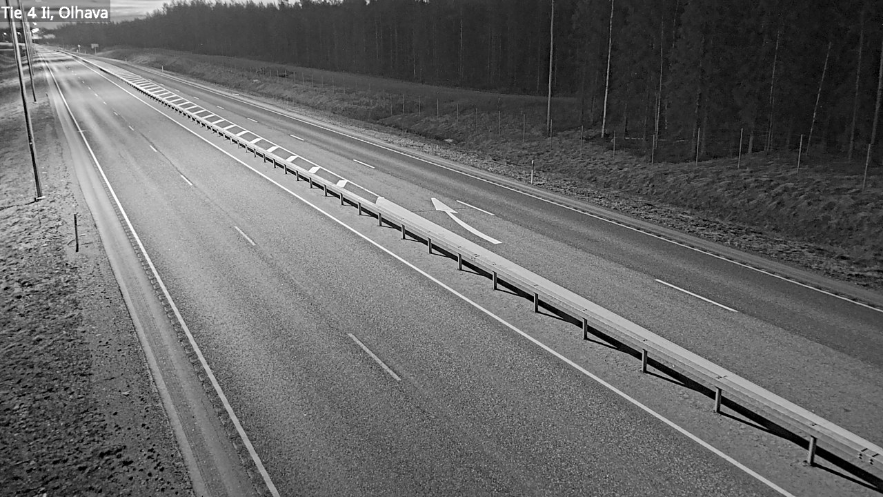 Weather Camera Image Väg 4, Ii, Olhava, Ii, Pohjois-Pohjanmaa