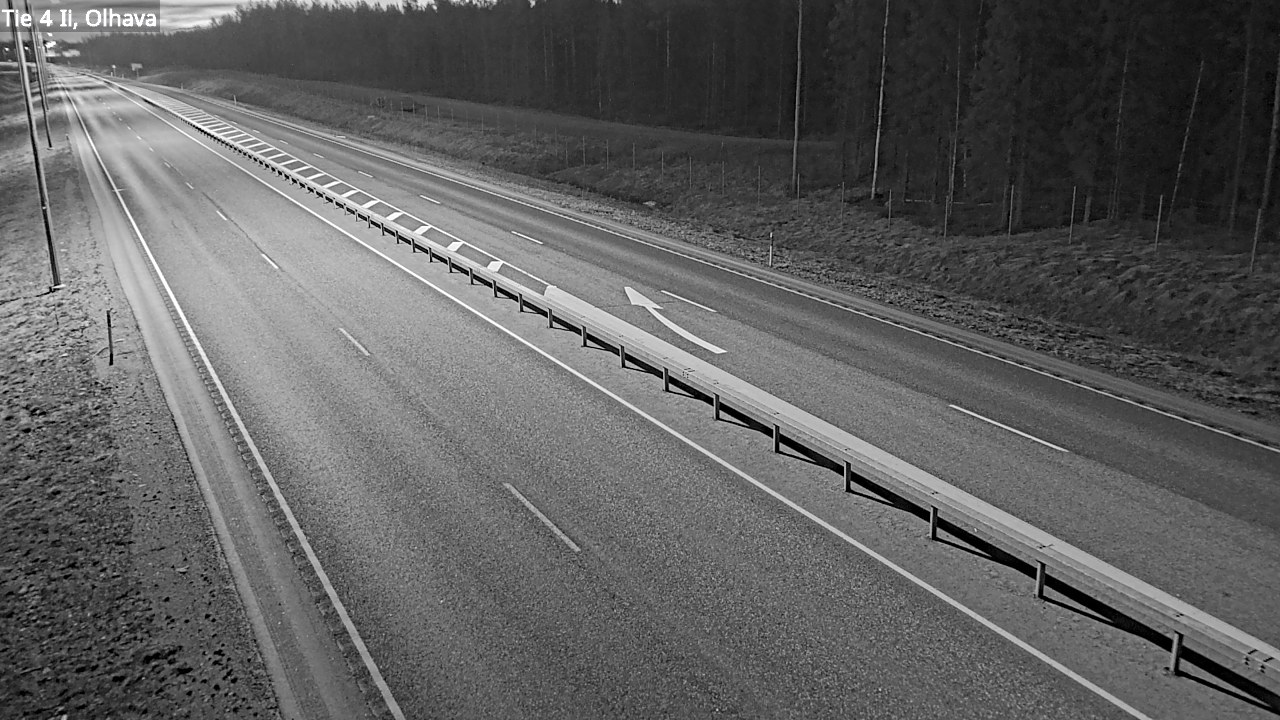 Weather Camera Image Väg 4, Ii, Olhava, Ii, Pohjois-Pohjanmaa